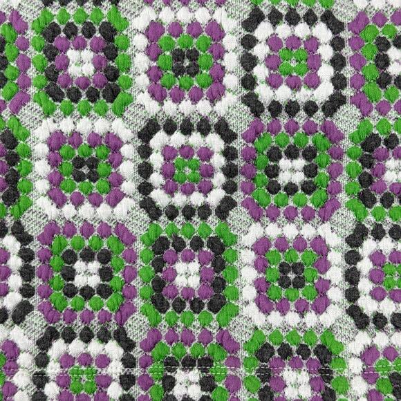 NWT NGOrder Pacsun Jacquard Multi Dot Crop Top Sz 2 - Picture 9 of 9